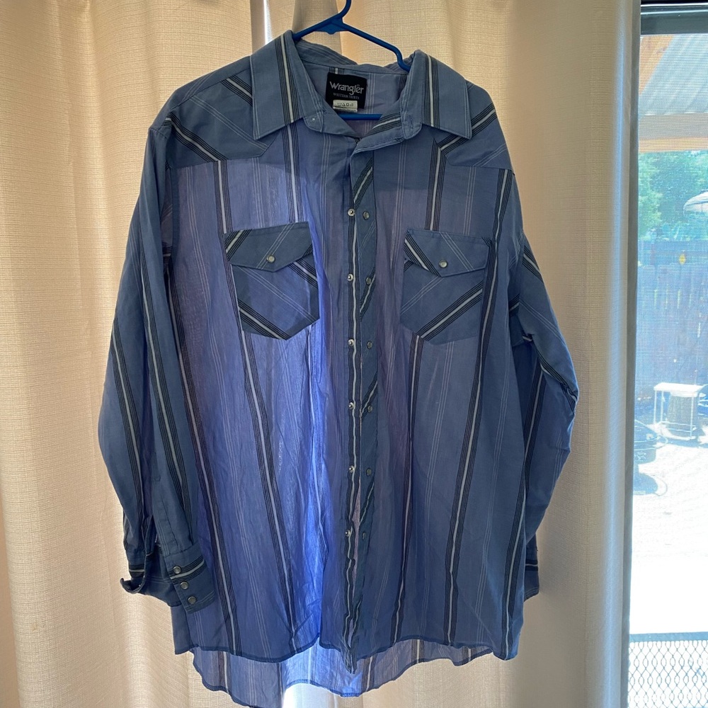 Wrangler Pearl snap